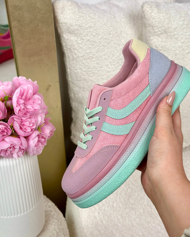 Ayse Pink Sneaker