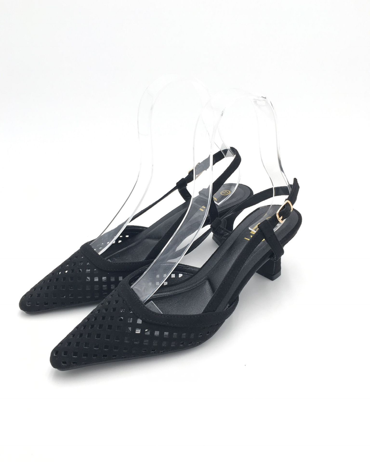 Frezia Black Heels