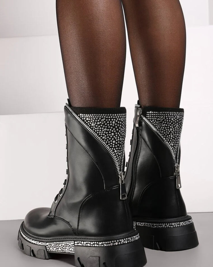 52100 Black Boots