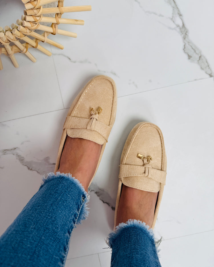 Gaby Beige Loafer