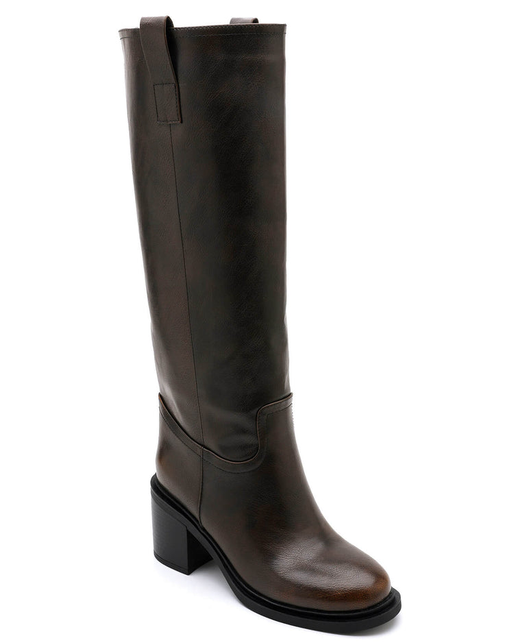 Samira High Brown Boots