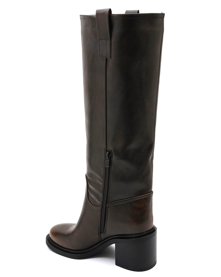 Samira High Brown Boots