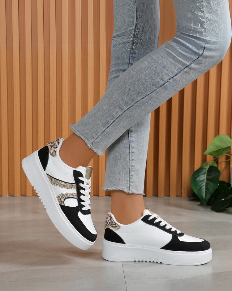 Athena Black Sneaker