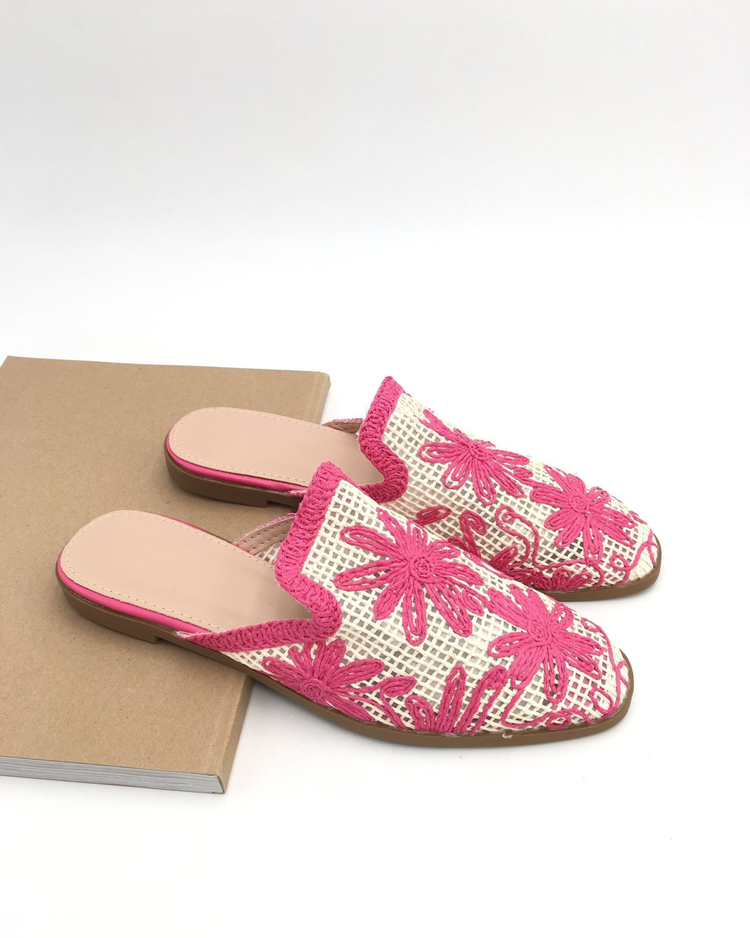 Palm Fuchsia Loafer