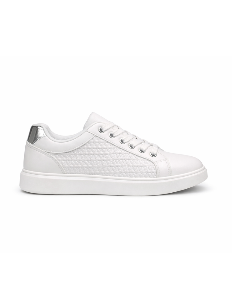Weave White Sneaker