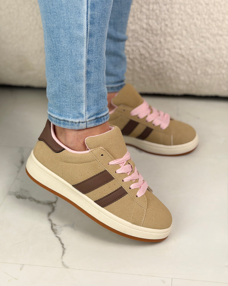 Mandy Khaki Sneaker