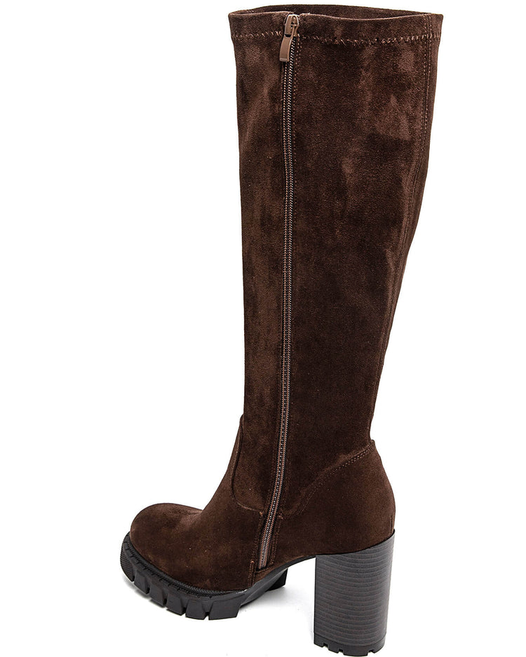 Mirjana Brown High Boots
