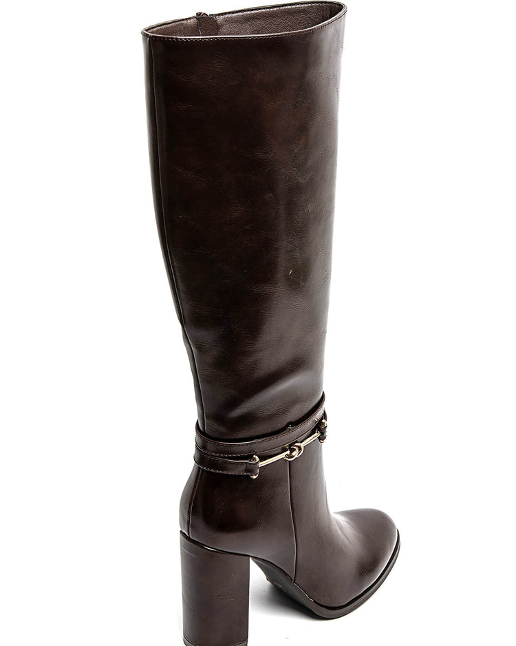 Marly Brown Heel Boots