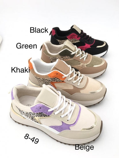 8-49 Khaki Sneaker