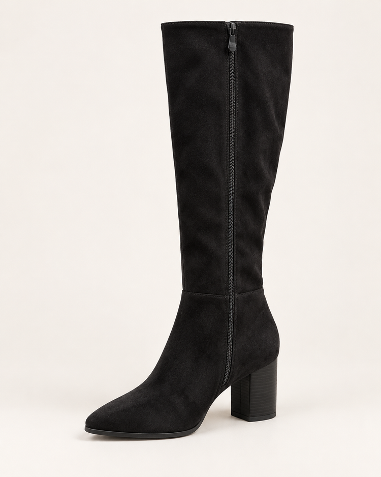 Anouska All Black High Boots