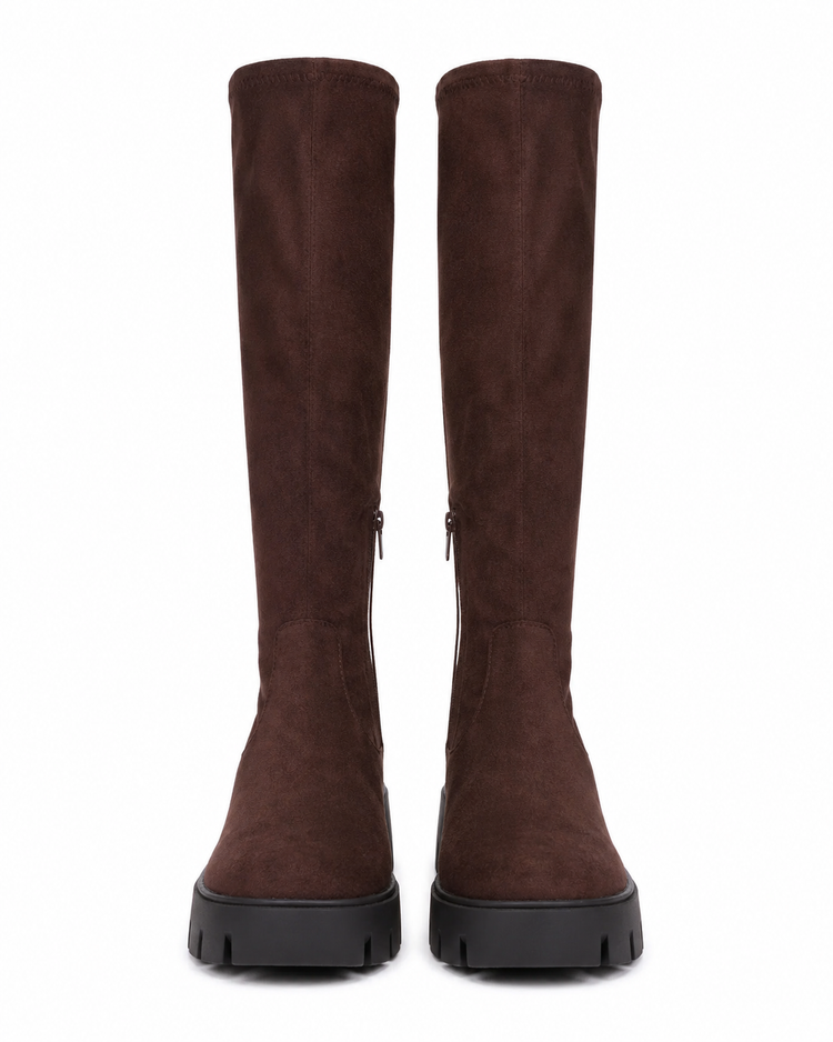 Barca High Boots - Brown