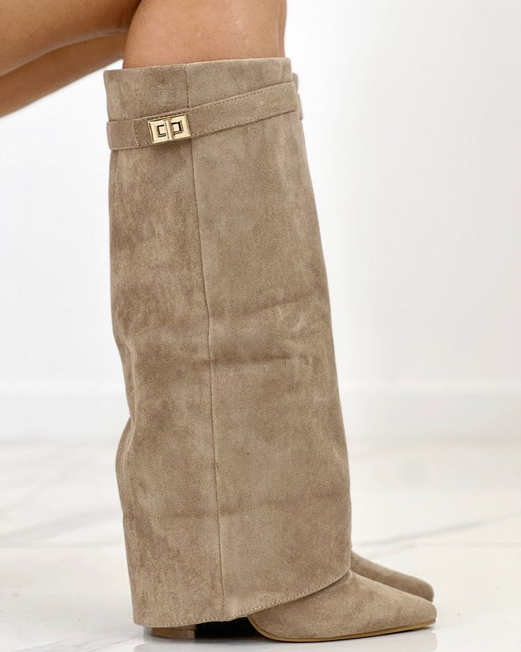 Lock Khaki Boots