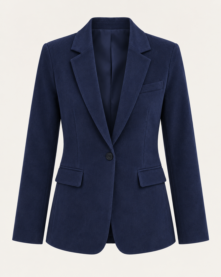 Suedine Blazer