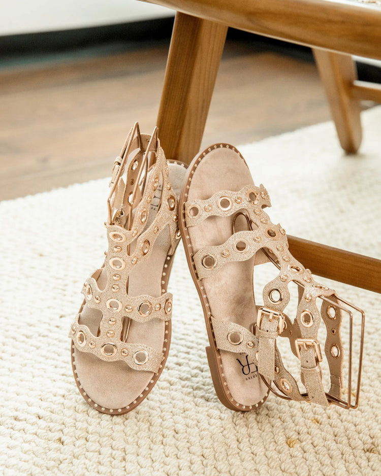 Clairy Gold Sandal