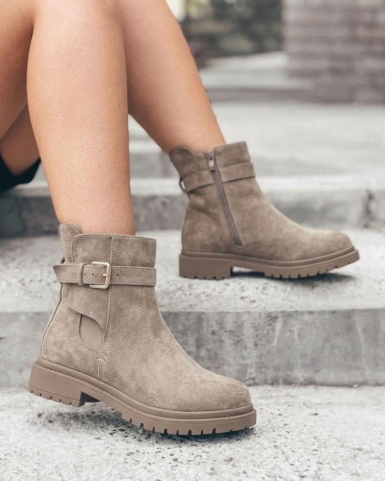 Dian Khaki Boots