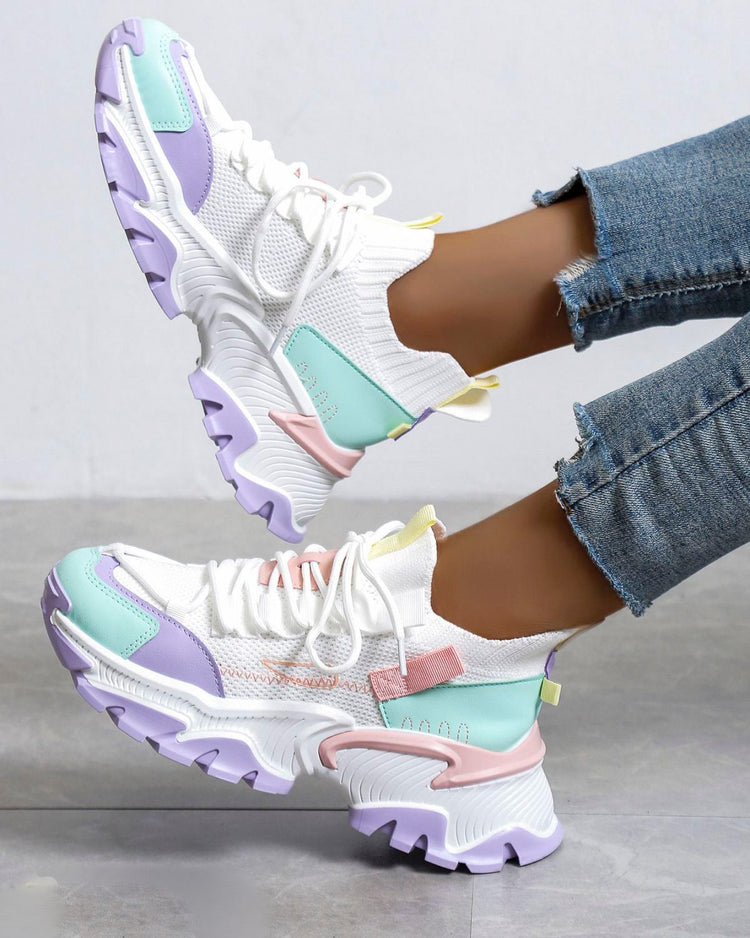 Djana Purple Sneaker