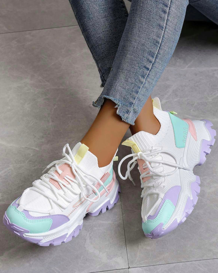 Djana Purple Sneaker