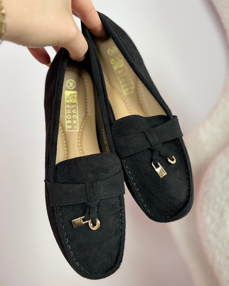 Gaby Black Loafer