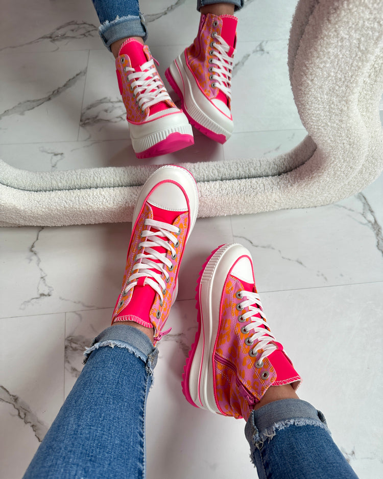 Smills Fuchsia Sneaker