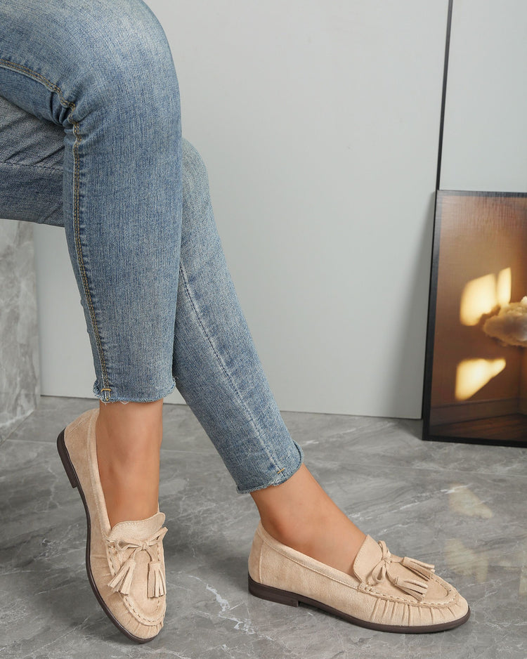 Folds Khaki Loafer