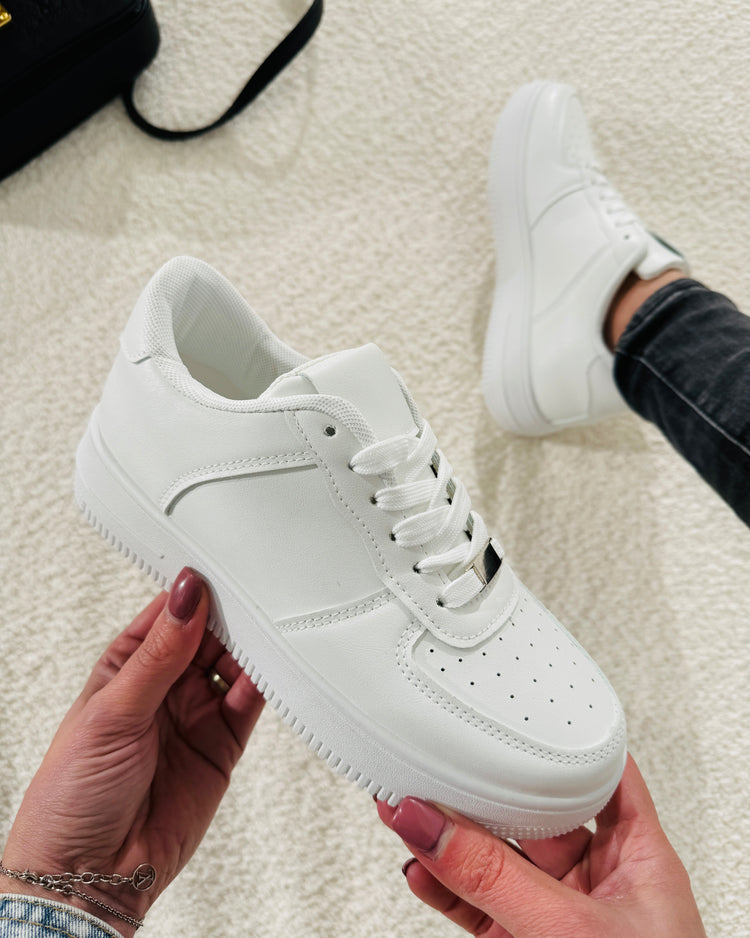 Platform White Sneaker