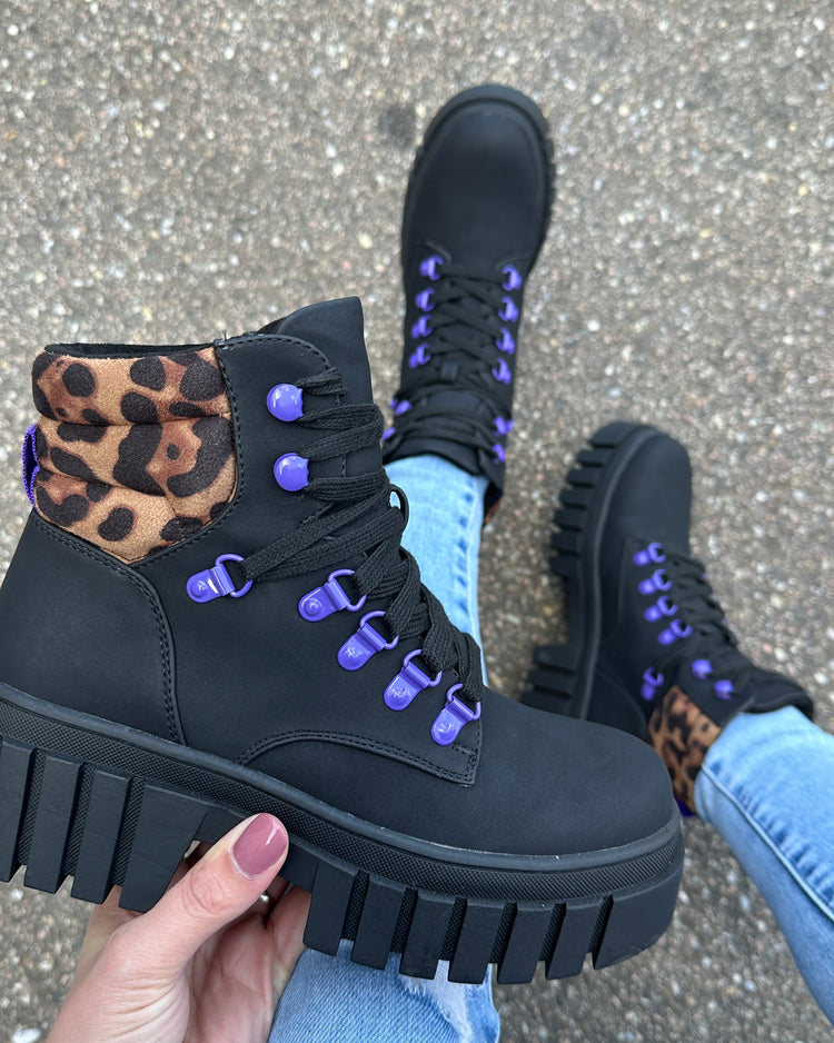 Mount Black Boots