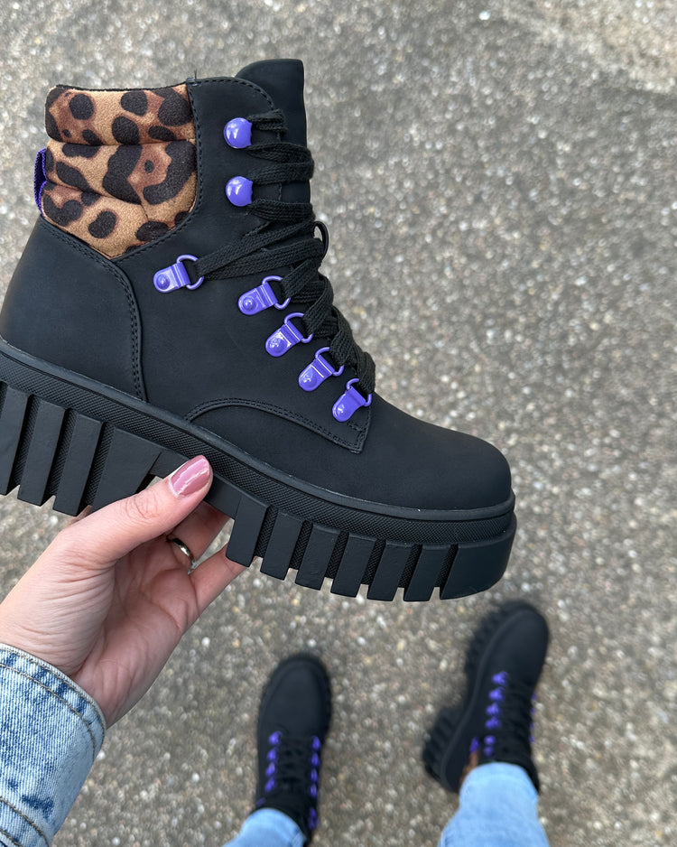 Mount Black Boots