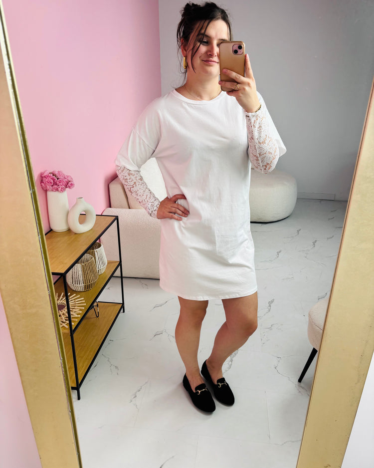 Dress Lace White Dress