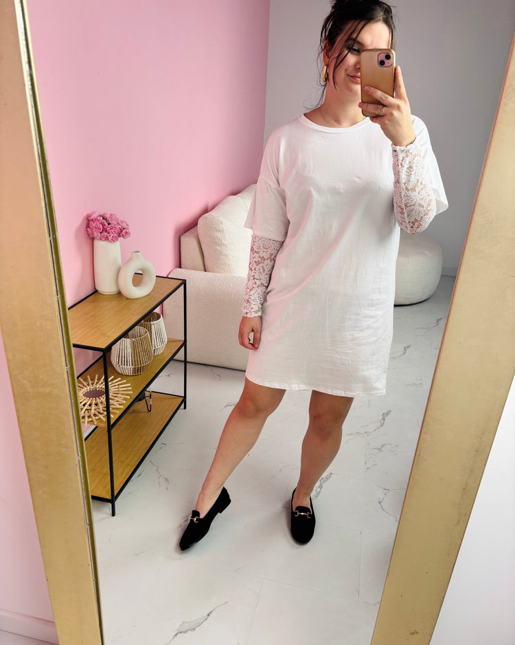 Dress Lace White Dress