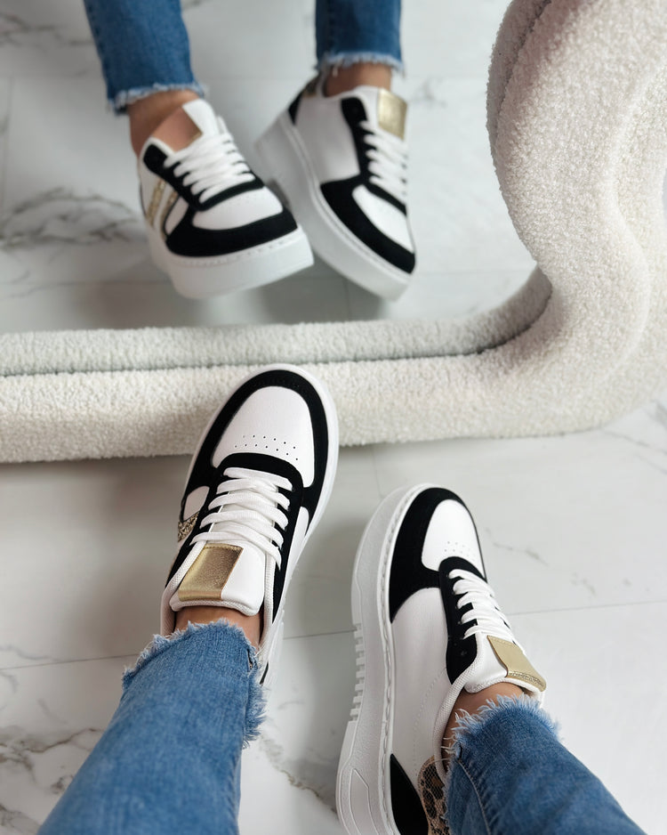 Athena Black Sneaker
