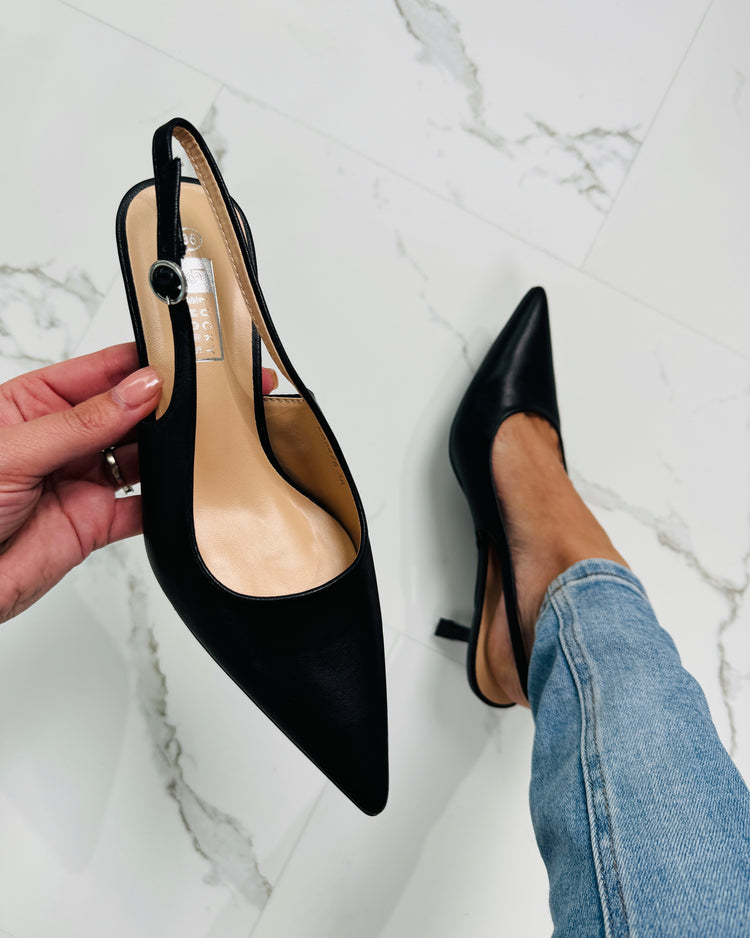 Date-Night Black Heels