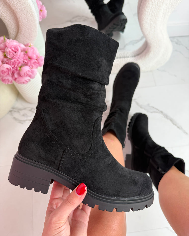 Marina Black Boots