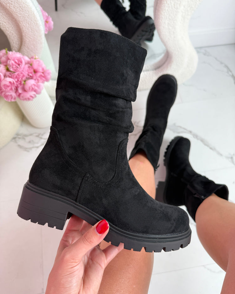 Marina Black Boots