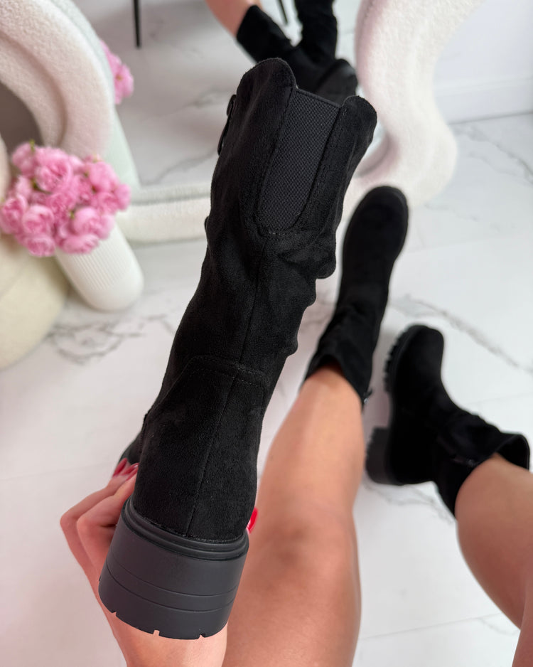 Marina Black Boots
