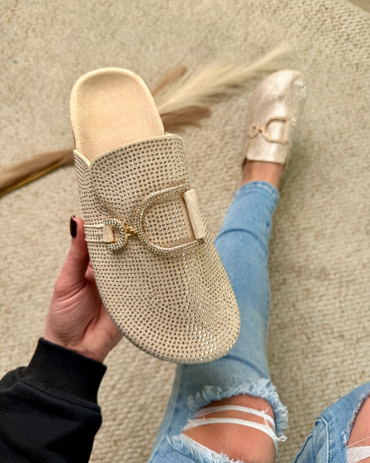 Glam Beige Loafer