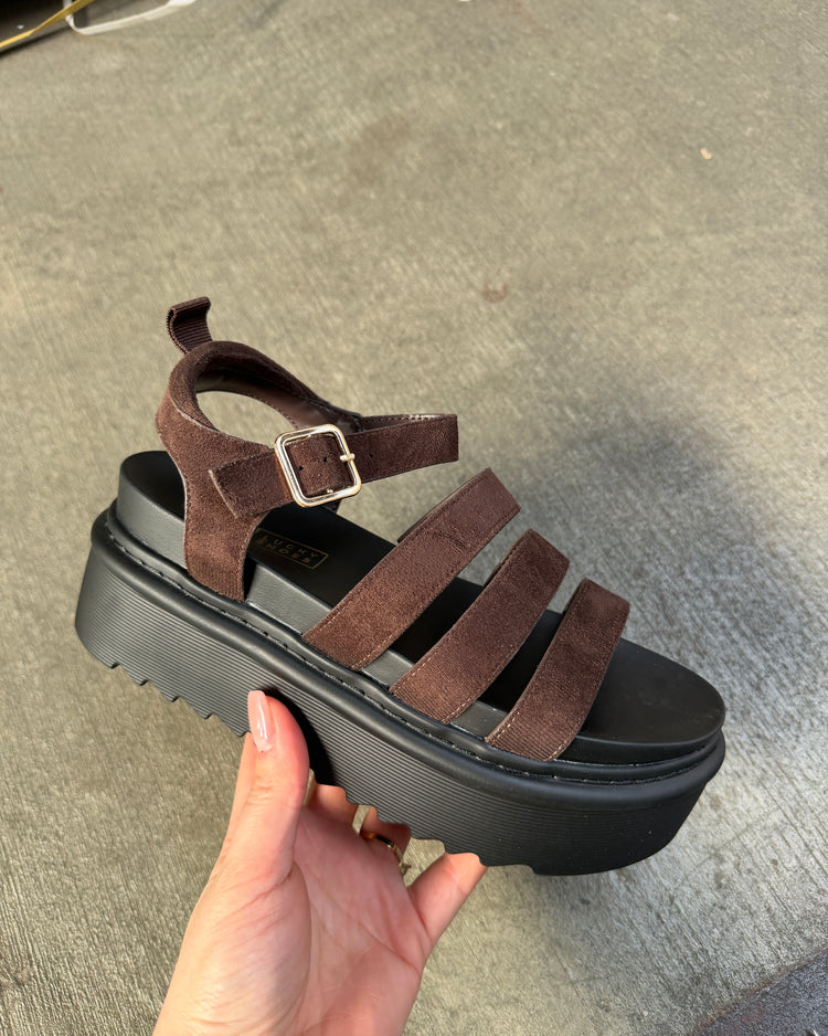 Macy Brown Sandal