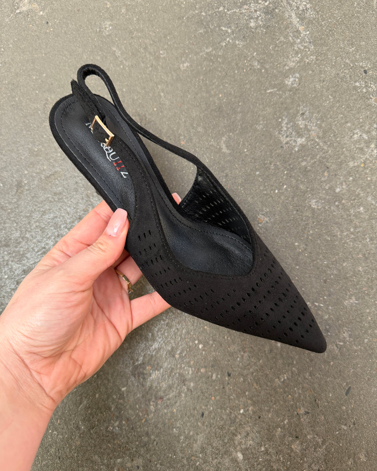 Renata Black Heels