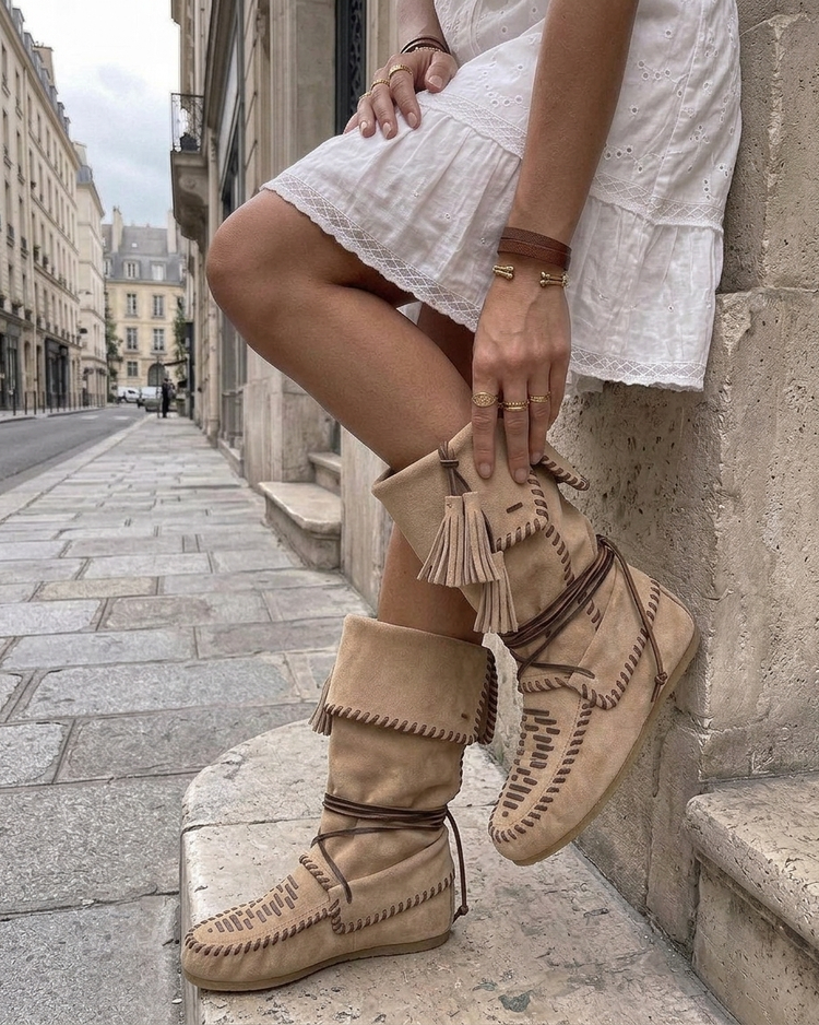 Ibiza Khaki Boots