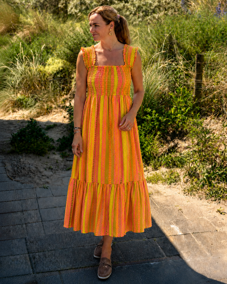 Iris Maxi Dress - Yellow