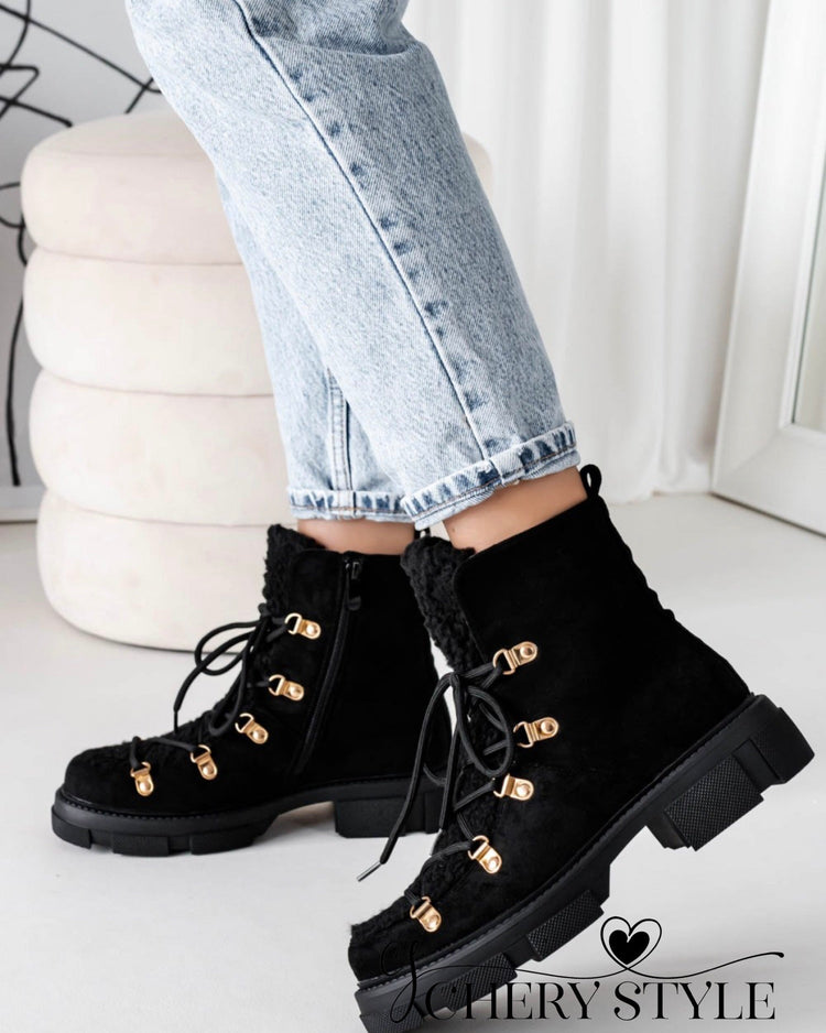 July Black Boots