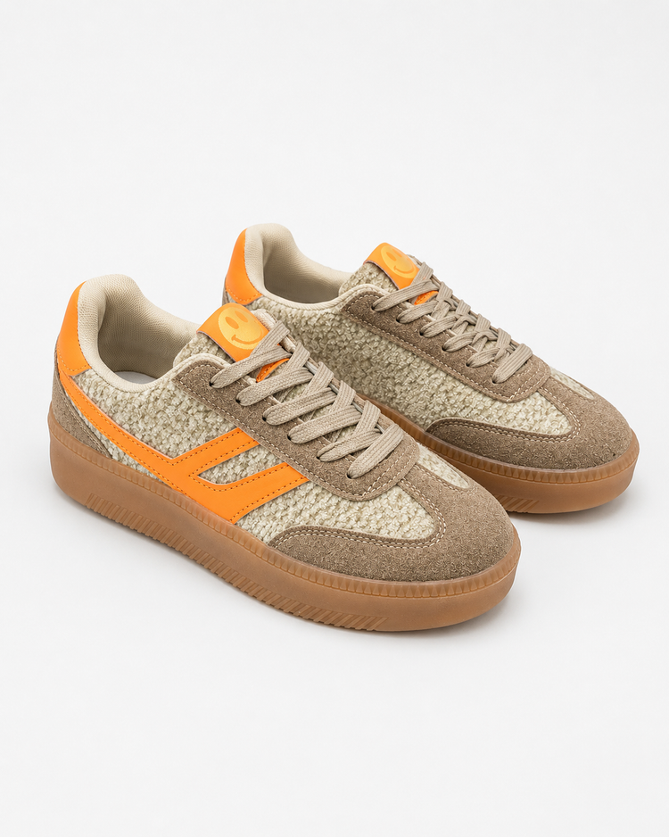 Keep Smiling Sneaker - Green