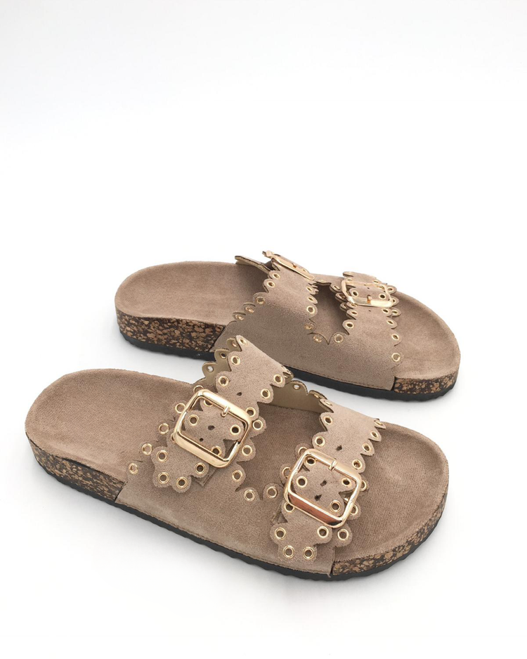 Lavita Khaki Slipper