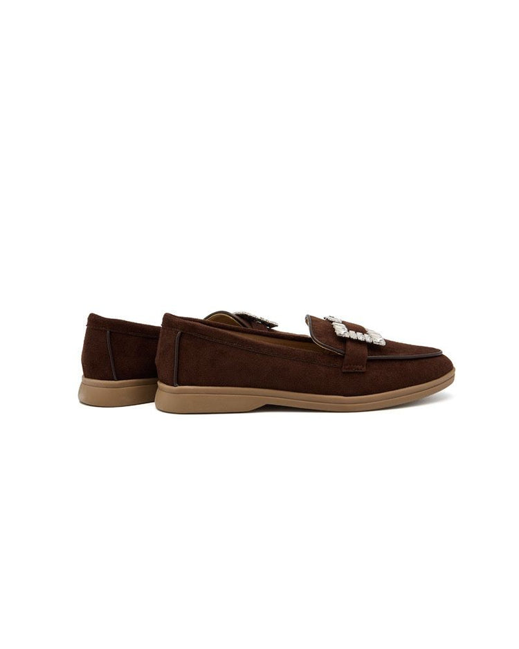 Square Brown Loafer