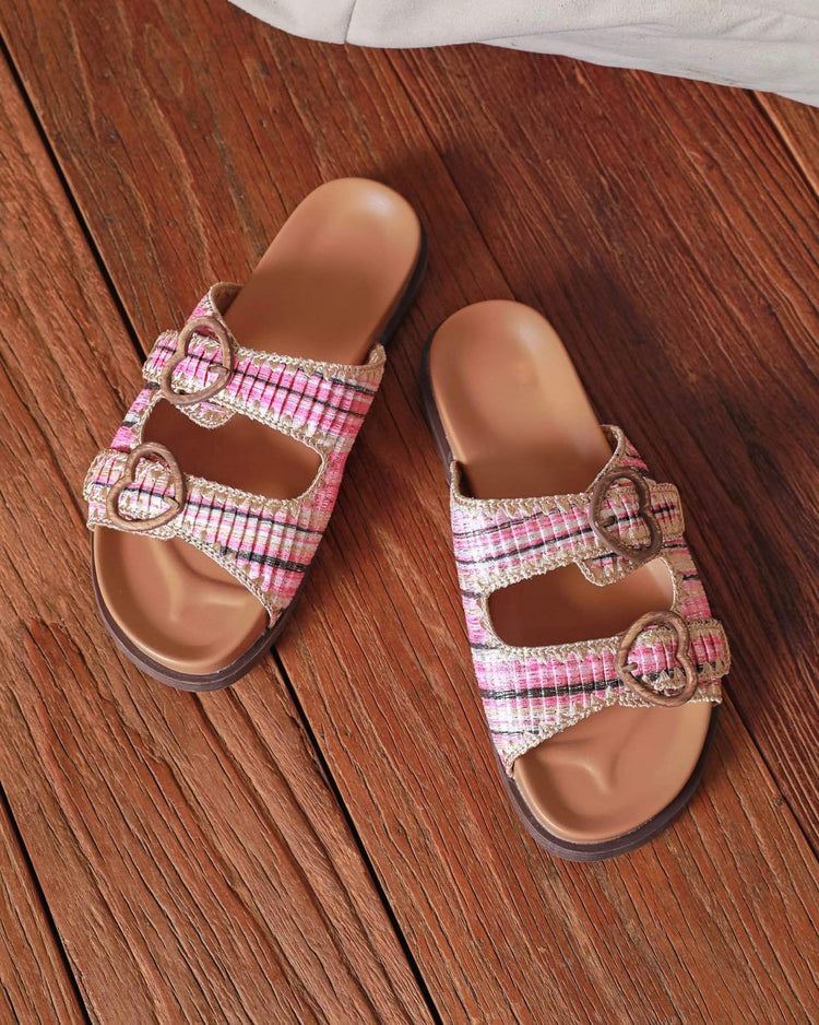 Ashley Fuchsia Slides