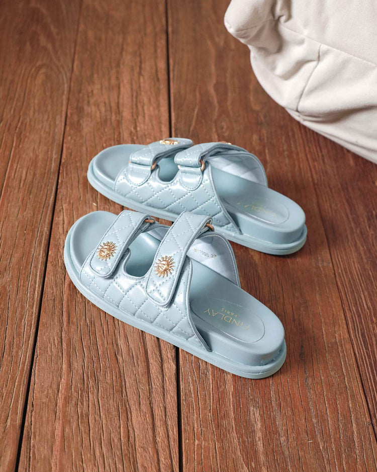 Gisella Blue Slides