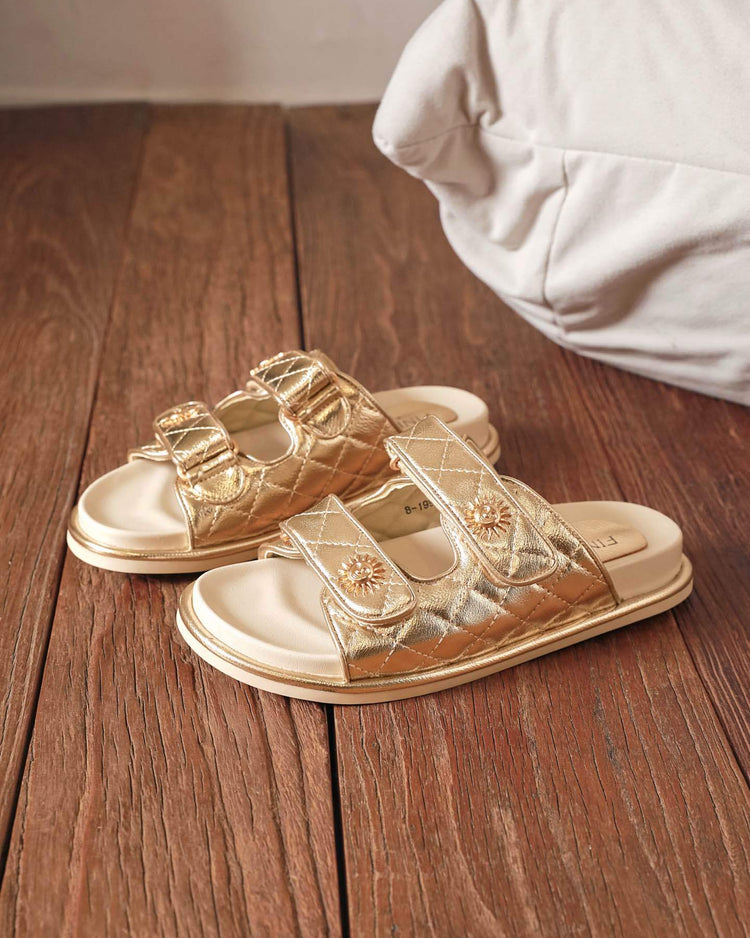 Gisella Gold Slides