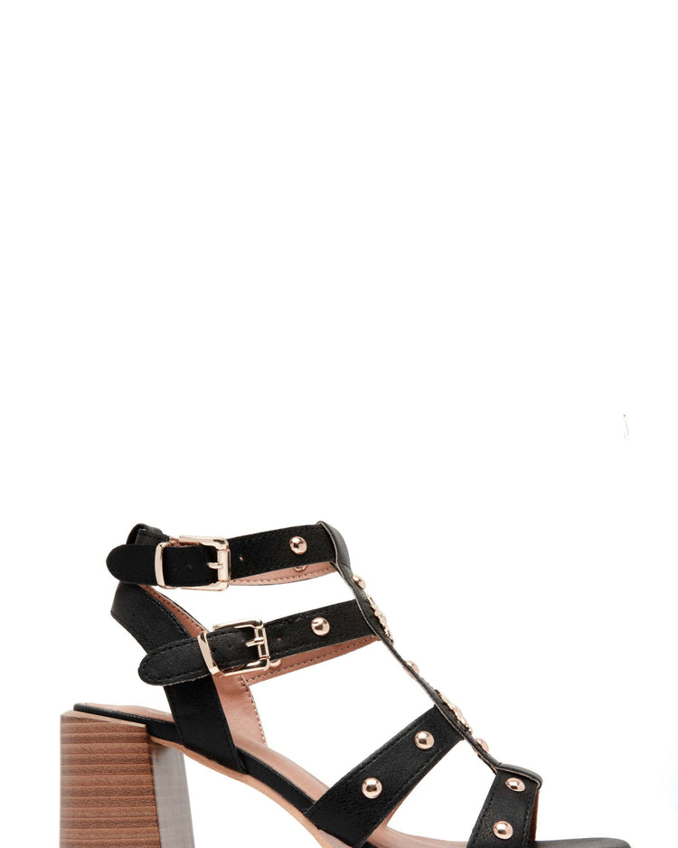 Demi Black Heels