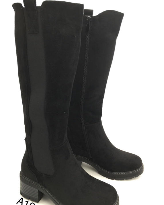 Wendy High Boots Black