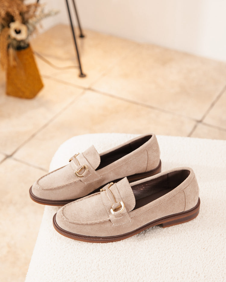 Laura Detail Loafer - Beige