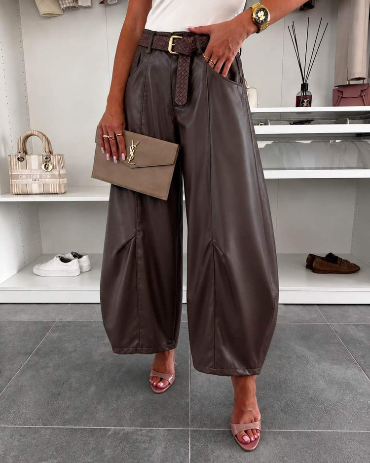 Balloon Pants with Belt